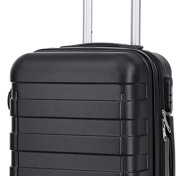 Hardside Spinner Luggage 20-Inch, Carry On Wheels Expandable Suitcase Travel Bag - Picture 4 of 5